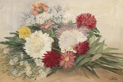 Chrysanthemen von Gustav Koken